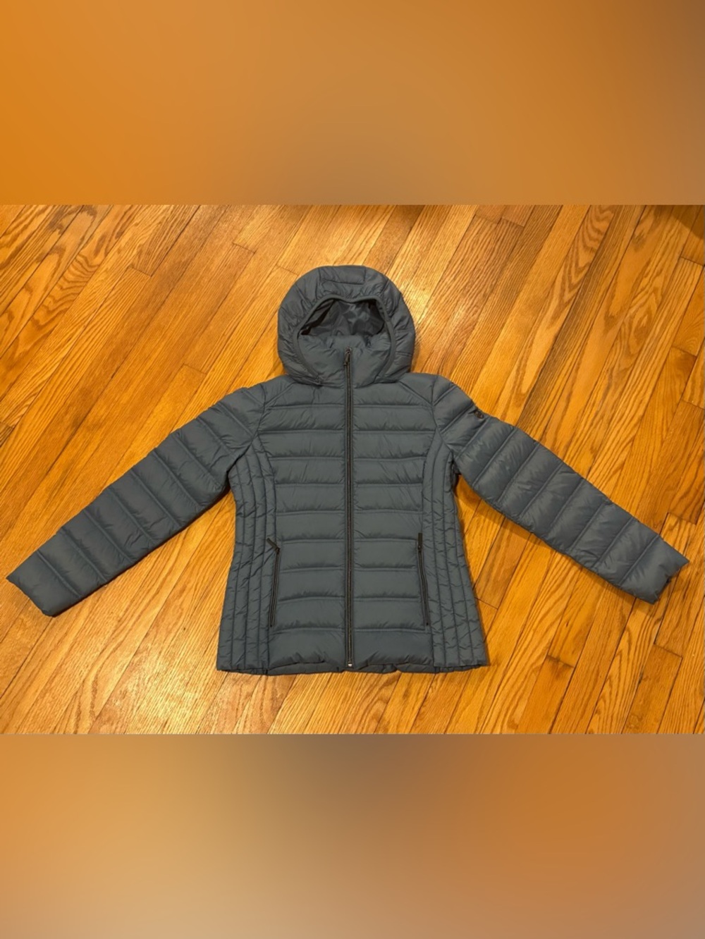 NEW! Michael Kors Light Puffer Jacket Blue